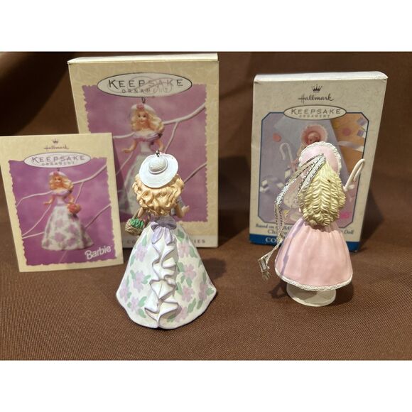 Barbie Hallmark Christmas Ornament Lot of 4 - Picture 3 of 7